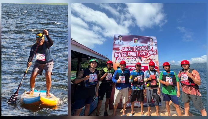 Ini para Juara Lomba Dayung Danau Tondano Water Sport Festival 2025