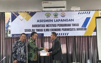 Resmi Raih Akreditasi “Baik” dari BAN-PT, STIEPAR Manado Mantapkan Langkah Menuju Kampus Unggul
