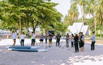 MTRC Gelar Pelatihan Dasar SUP, Perkuat Atraksi Wisata dan SDM Pariwisata Sulut